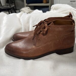 Franco Sarto Brown Leather women’s booties